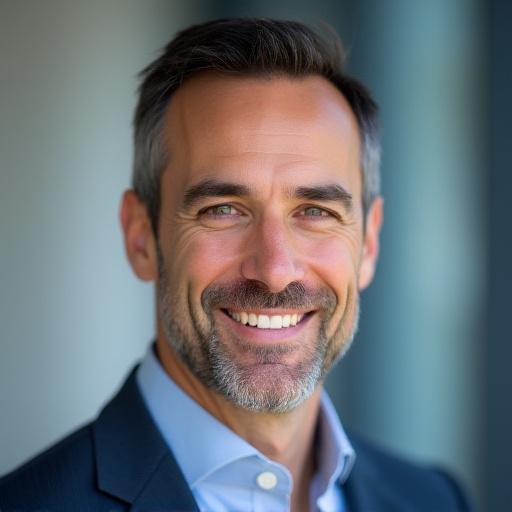 Marco Rossi, Fondatore & SEO Specialist di Giglio Grow, sorride professionalmente